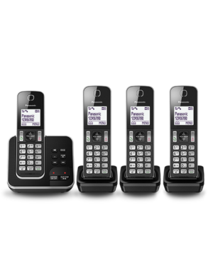Panasonic KX-TGD324ALB Cordless Phone System