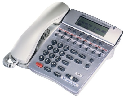 NEC DTR-16D-1A (WH) Telephone