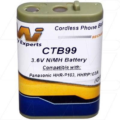 KX-TCA255/256 Batteries