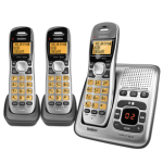 Uniden DECT1735+2 Cordless Phone System with Answering Machine